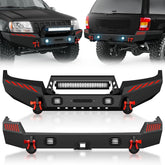 for Jeep WJ Bumpers Compatible with 1999-2004 Jeep 2nd Gen Grand Cherokee WJ | Yzona